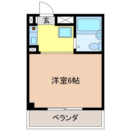 楽天地マンションの物件間取画像